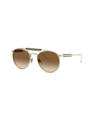 Brunello Cucinelli BC2004ST ラウンドフレーム サングラス - 501651 - サムネイル2