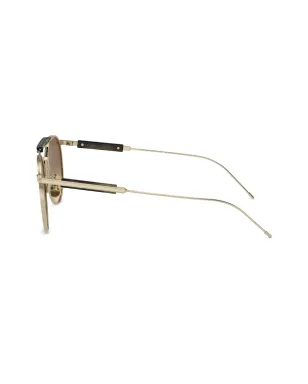 Brunello Cucinelli BC2004ST ラウンドフレーム サングラス - 501651 - サムネイル3