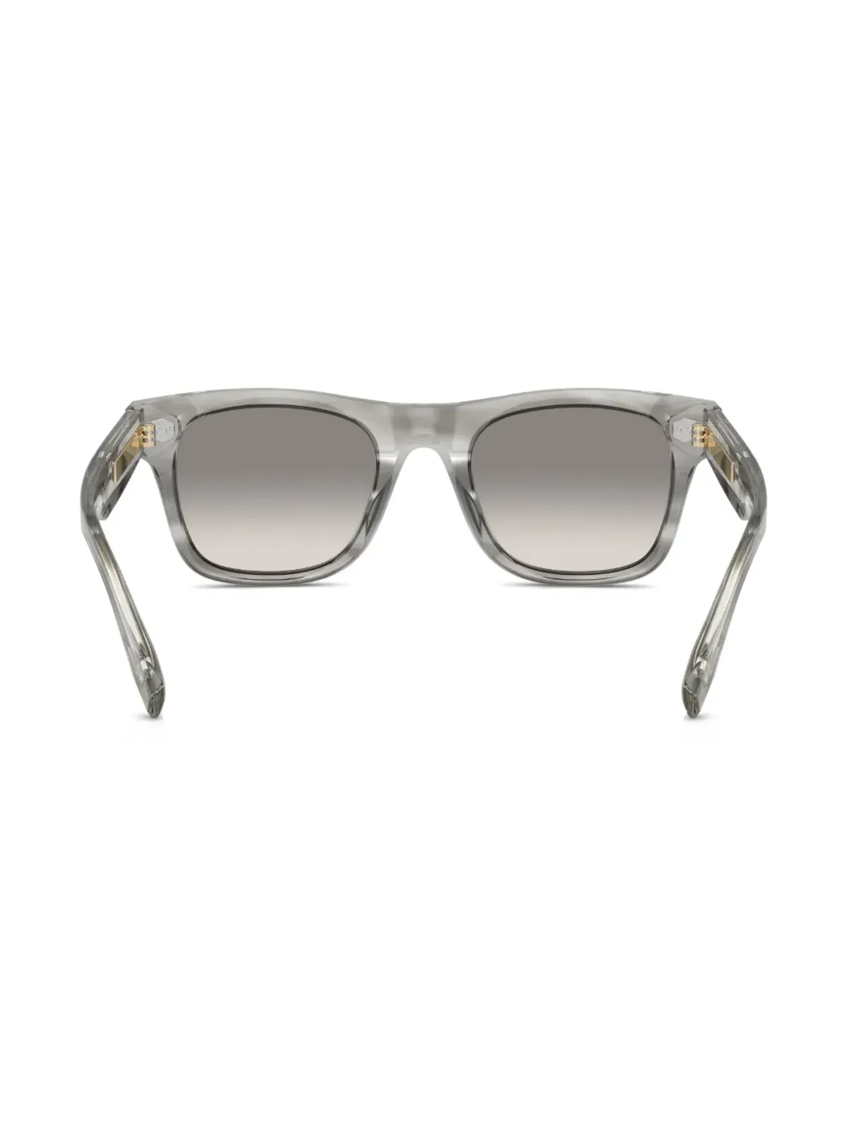 Brunello Cucinelli BC4002S スクエアフレーム サングラス - ストライプグレー - 画像4