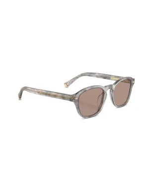 Brunello Cucinelli BC4006S ラウンドフレーム サングラス - グレー - サムネイル5