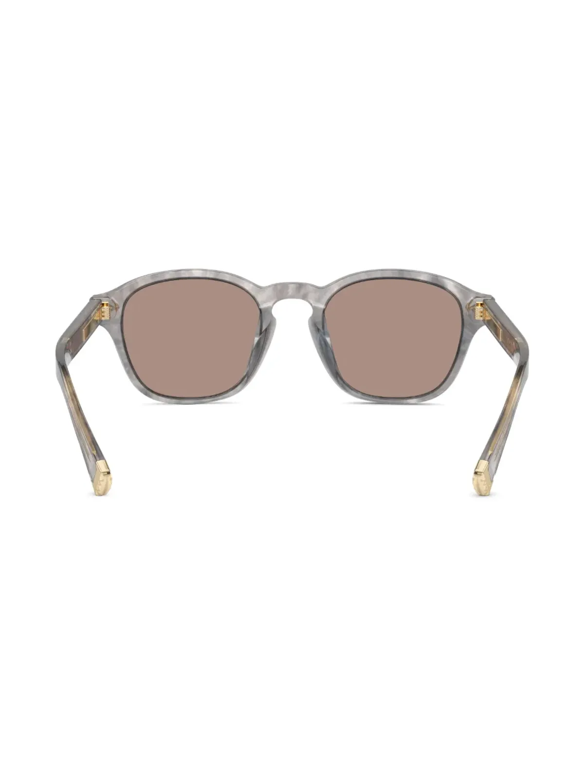 Brunello Cucinelli BC4006S ラウンドフレーム サングラス - グレー - 画像4