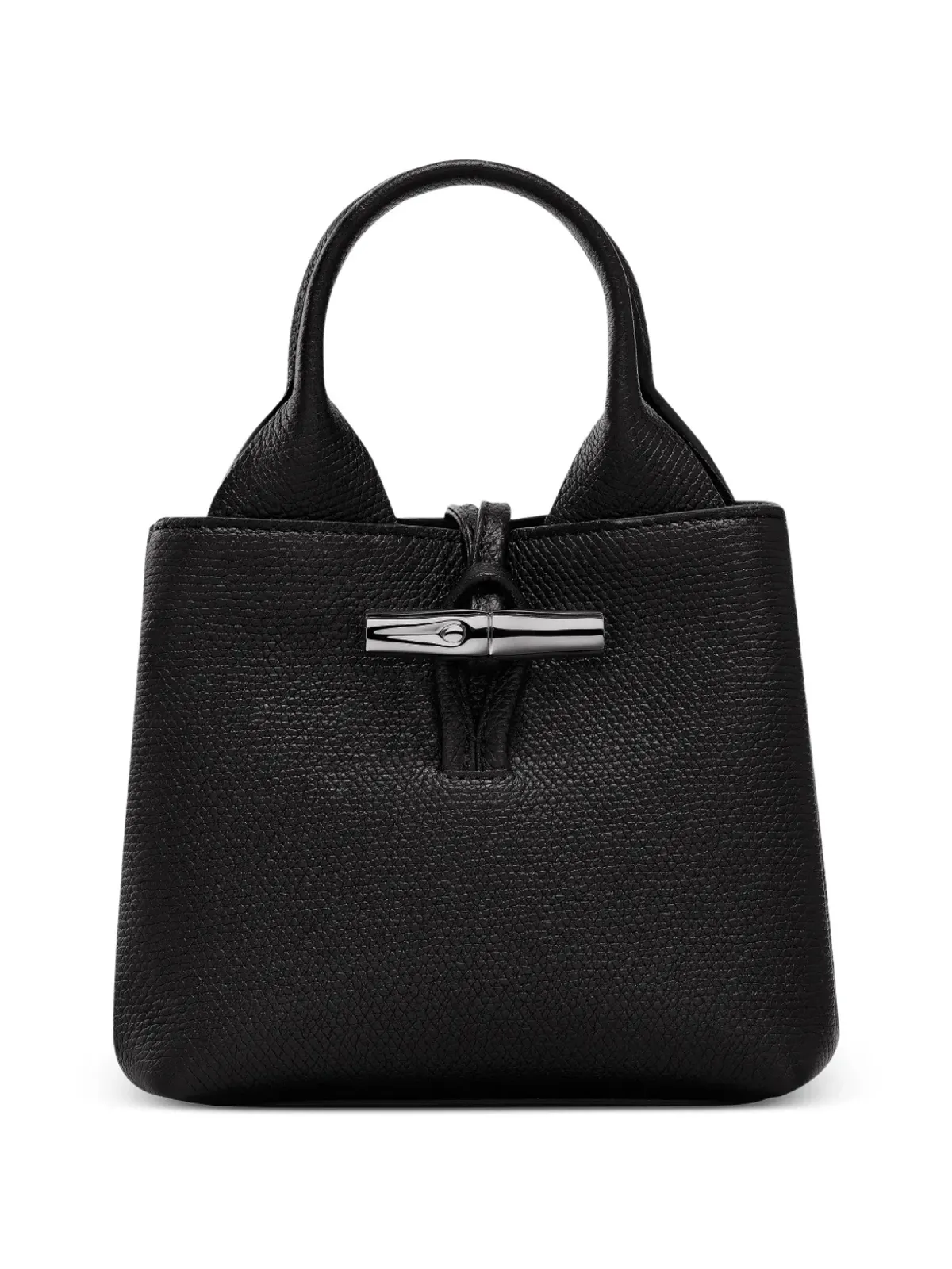 Longchamp Le Roseau トートバッグ ブラック - 画像1