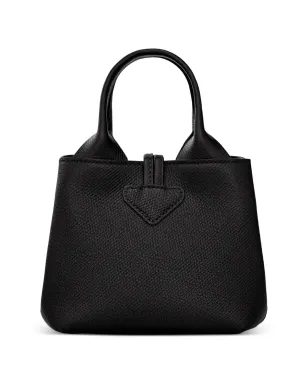 Longchamp Le Roseau トートバッグ ブラック - サムネイル3