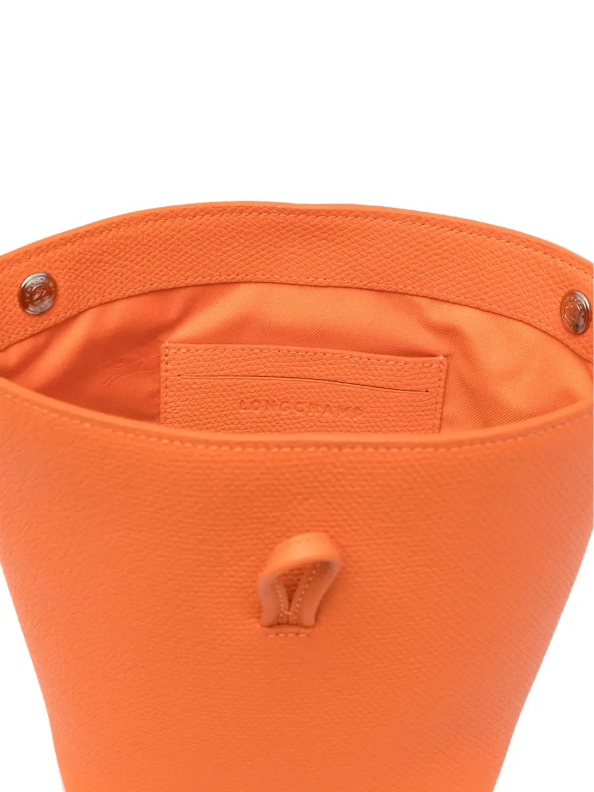 Longchamp Le Roseau Essential レザー バケットバッグ - 画像5