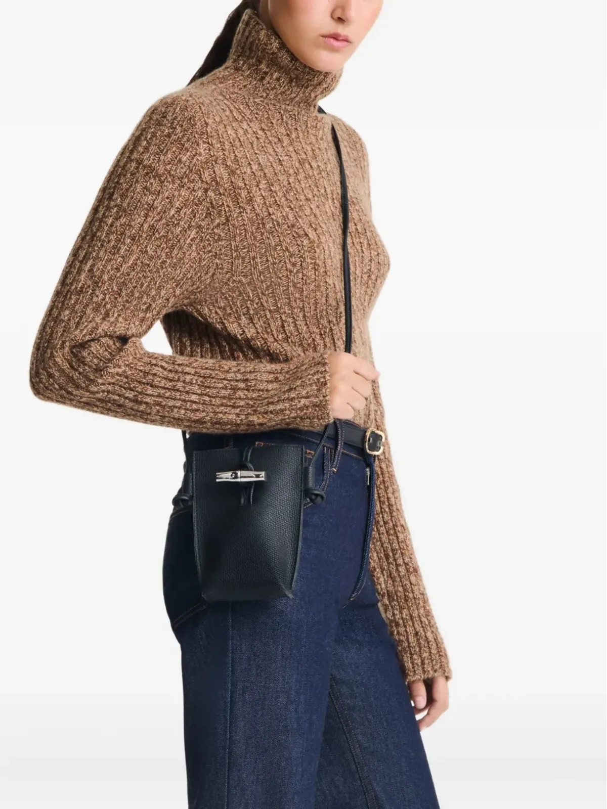 Longchamp Le Roseau スマホバッグ - 画像5