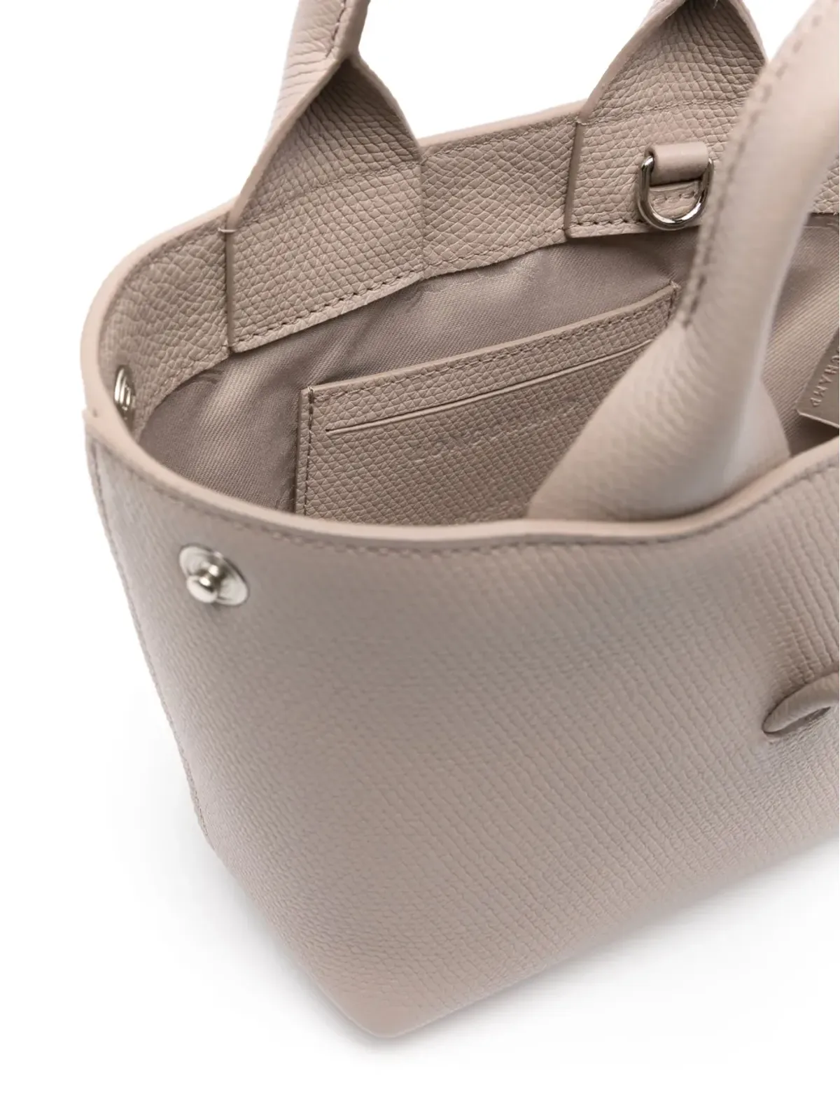 Longchamp Le Roseau レザー トートバッグ - 画像5