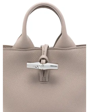 Longchamp Le Roseau レザー トートバッグ - サムネイル4