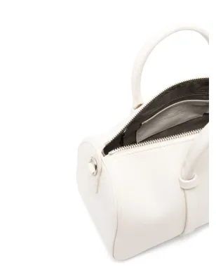 Longchamp ロゴ型押しレザートートバッグ - ホワイト - サムネイル5