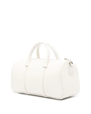 Longchamp ロゴ型押しレザートートバッグ - ホワイト - サムネイル3