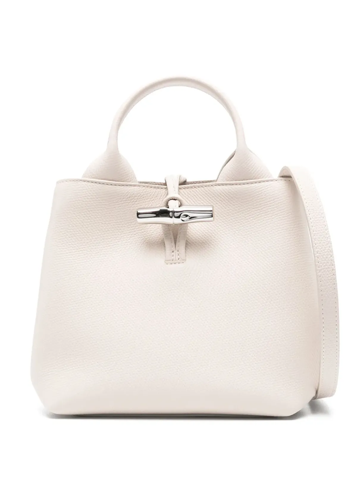 Longchamp Le Roseau ハンドバッグ - White - 画像1