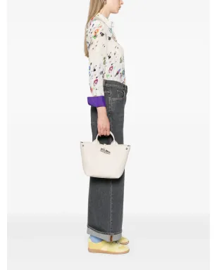 Longchamp Le Roseau ハンドバッグ - White - サムネイル2