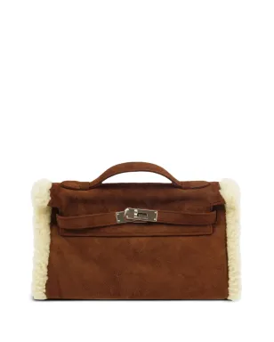 Hermès ビンテージ 2007 ポシェット・ケリー クラッチバッグ - ブラウン - サムネイル1