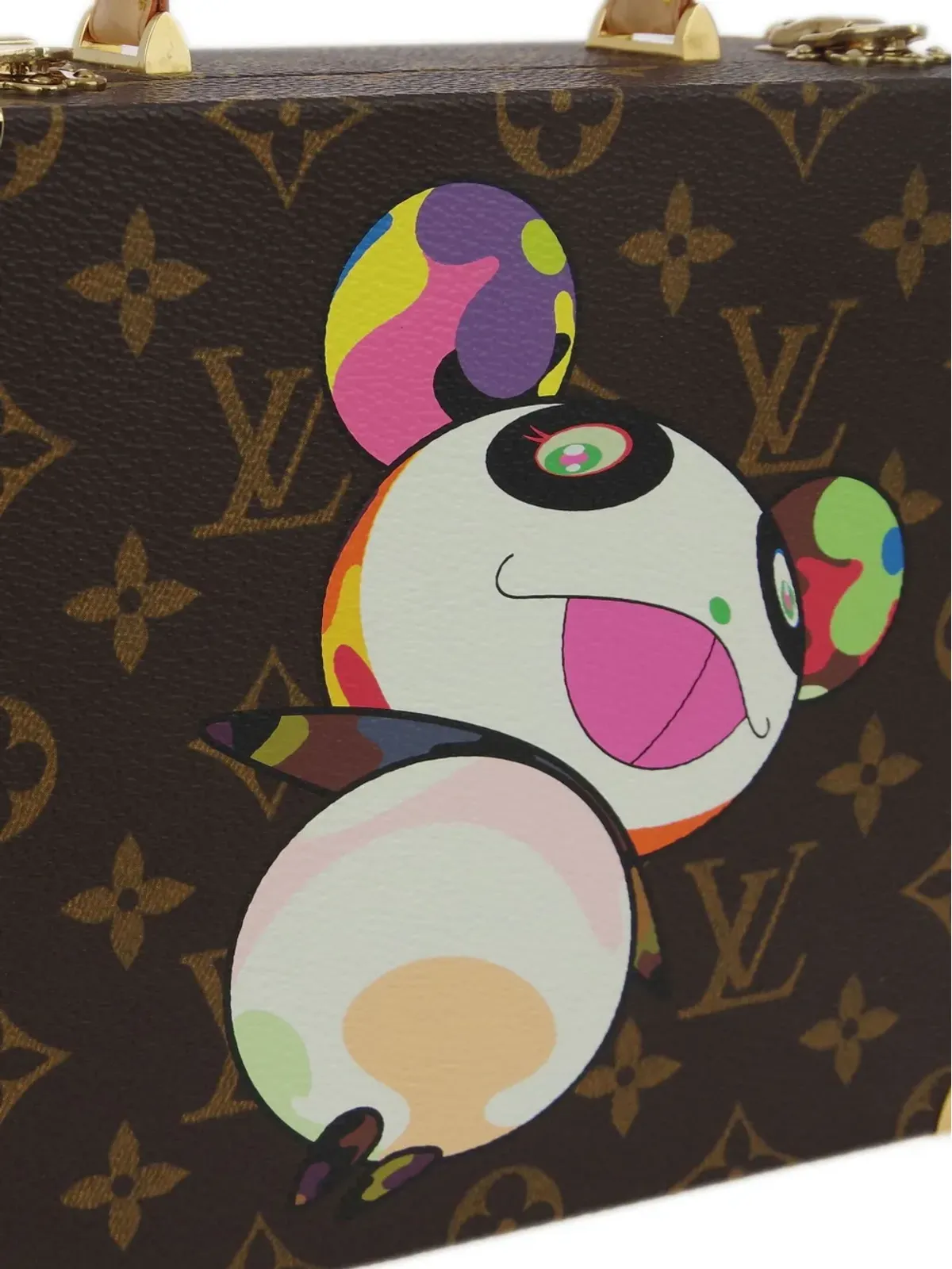 Louis Vuitton ビンテージ x Takashi Murakami 1990-2000 ジュエリーボックス - ブラウン - 画像4
