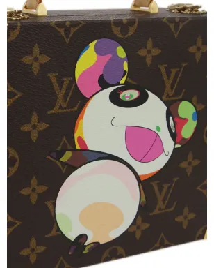 Louis Vuitton ビンテージ x Takashi Murakami 1990-2000 ジュエリーボックス - ブラウン - サムネイル4