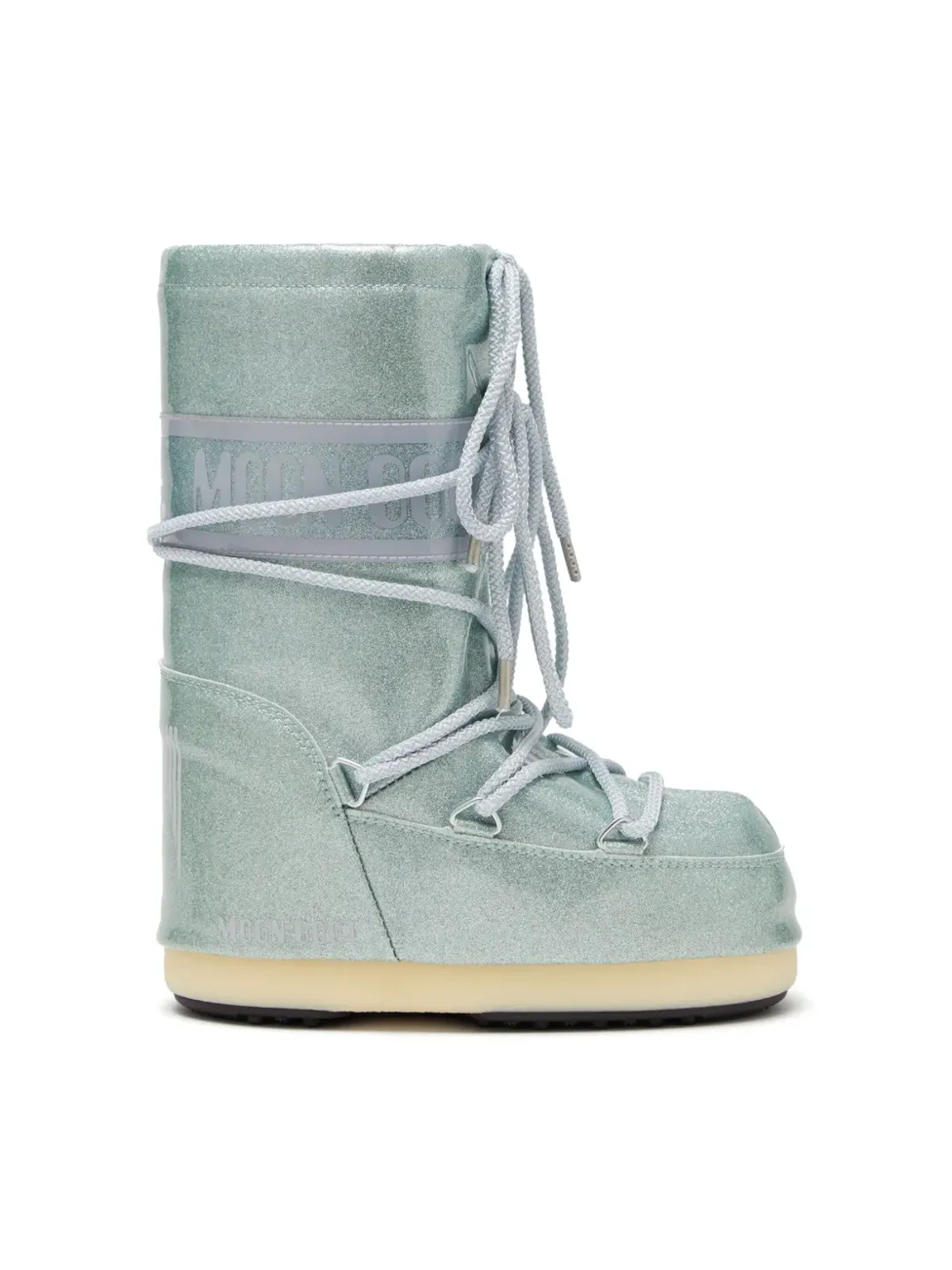 Moon Boot Kids アイコン グリッター スノーブーツ - 画像1