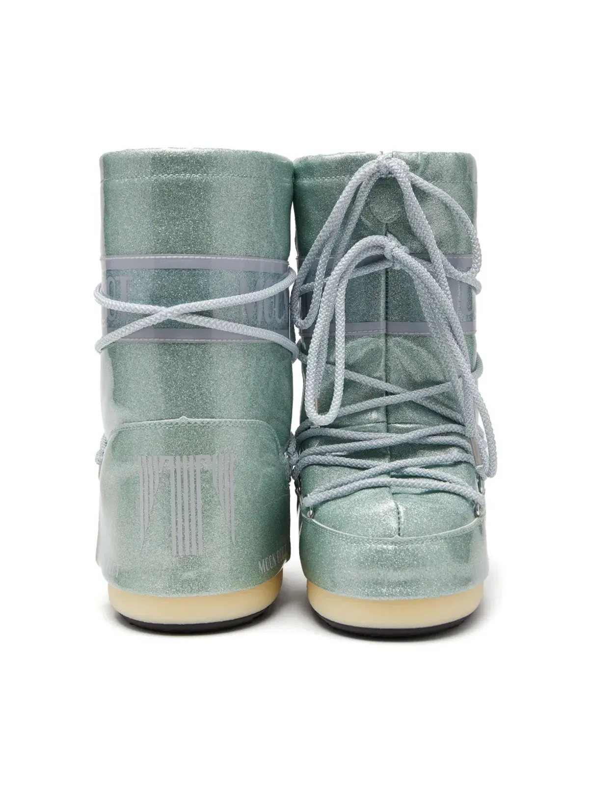 Moon Boot Kids アイコン グリッター スノーブーツ - 画像2