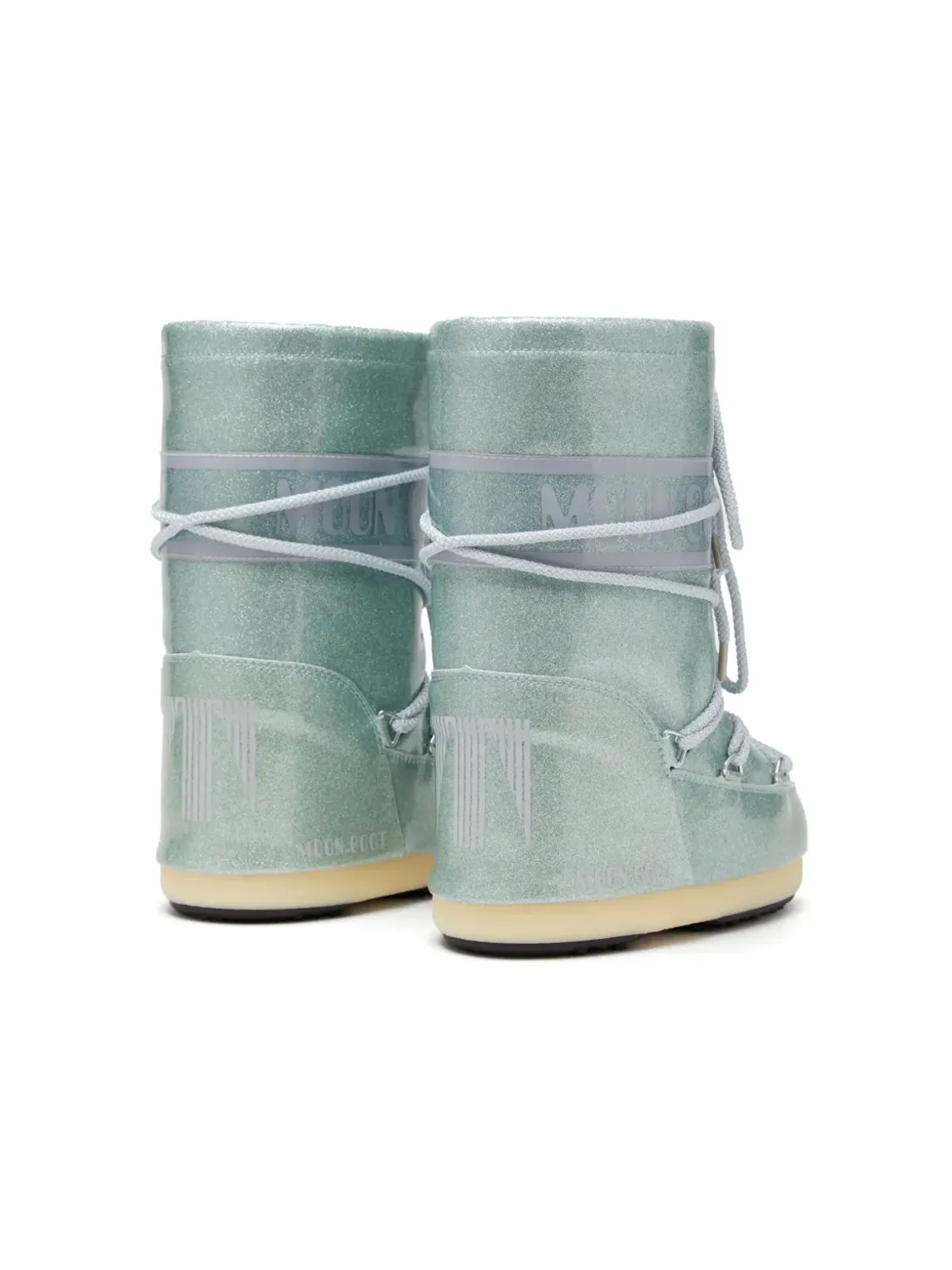 Moon Boot Kids アイコン グリッター スノーブーツ - 画像3