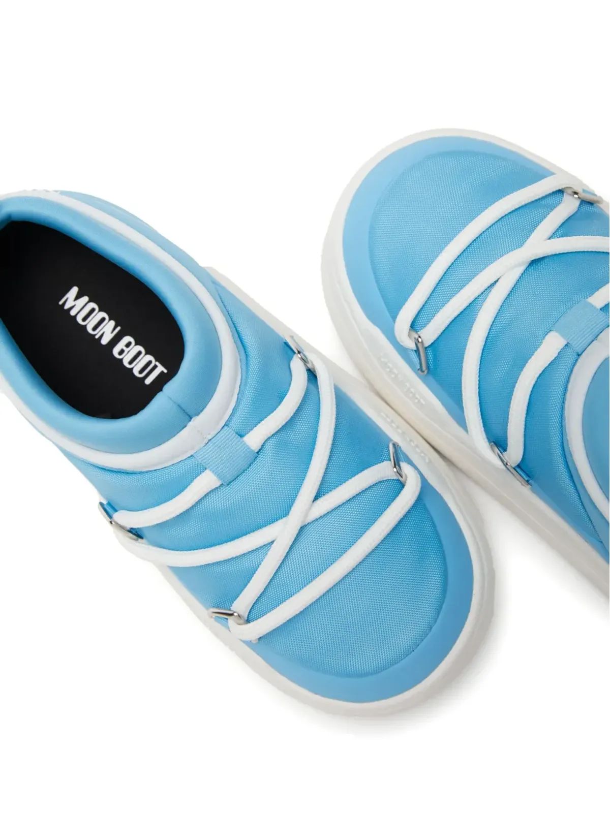 Moon Boot Kids Park Icon slip-on sneakers - Blue - 画像4