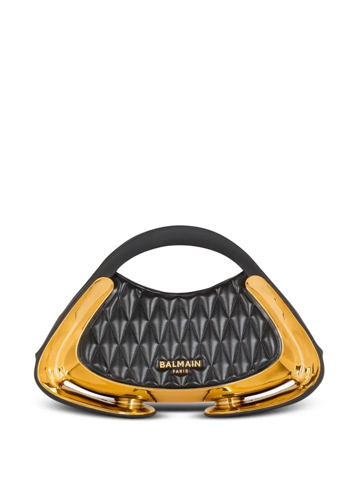 Balmain 小さめ Jolie Madame トートバッグ - ブラック - 画像1