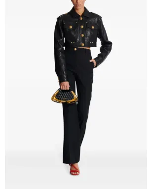Balmain 小さめ Jolie Madame トートバッグ - ブラック - サムネイル2