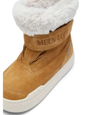 Moon Boot Kids フェイクシアーリング付きスエードブーツ - サムネイル2