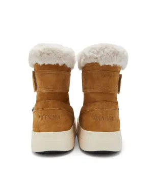 Moon Boot Kids フェイクシアーリング付きスエードブーツ - サムネイル4