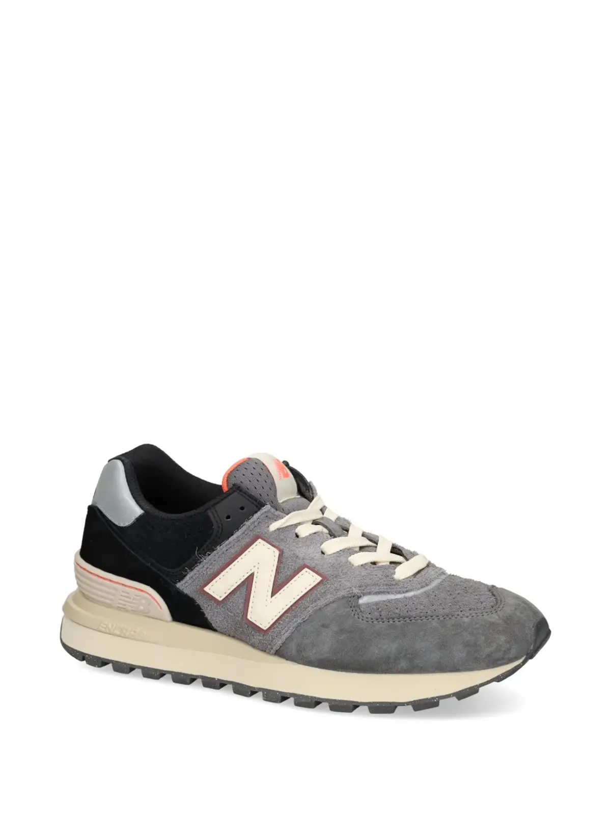 New Balance パネルド レースアップ スニーカー - 画像2