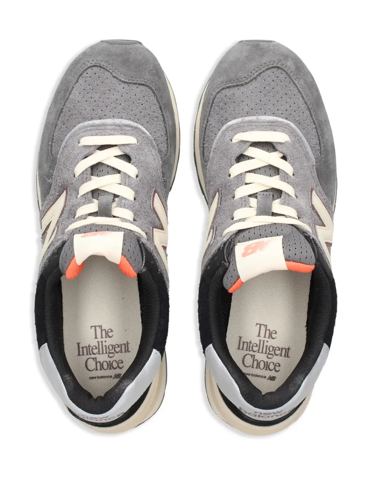 New Balance パネルド レースアップ スニーカー - 画像4