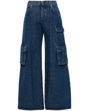 Off-White ワイドレッグカーゴジーンズ - サムネイル1