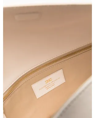 Elisabetta Franchi ミディアム スープル ショルダーバッグ - ニュートラルカラー - サムネイル5