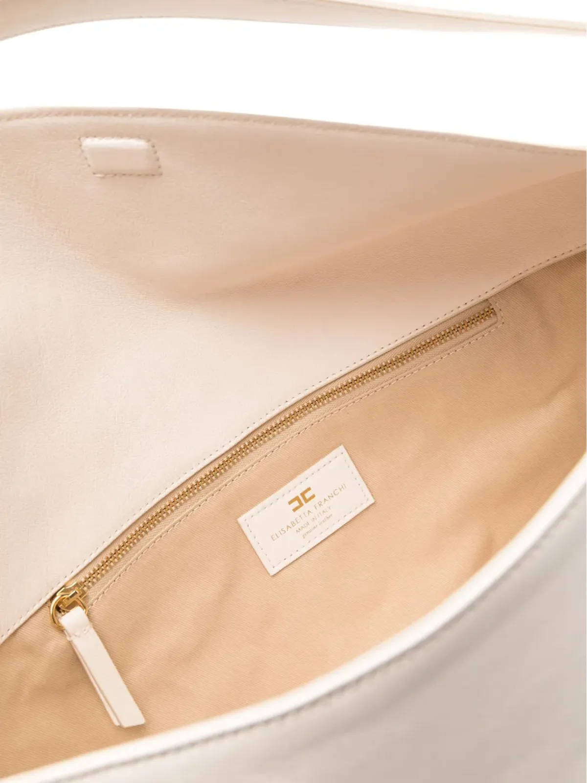 Elisabetta Franchi ラージ Souple ショルダーバッグ - ベージュ系 - 画像5