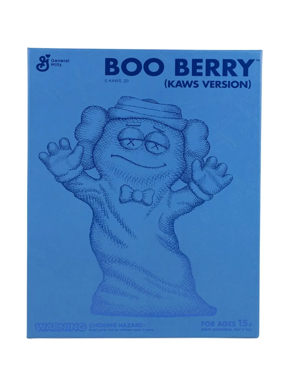 KAWS Cereal Monsters Boo Berry フィギュア - 画像4