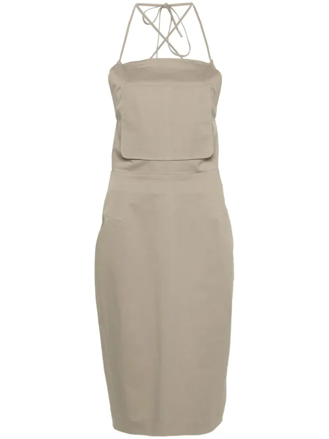 Max Mara Max Mara ワークウェア ミッドドレス - グリーンの商品画像