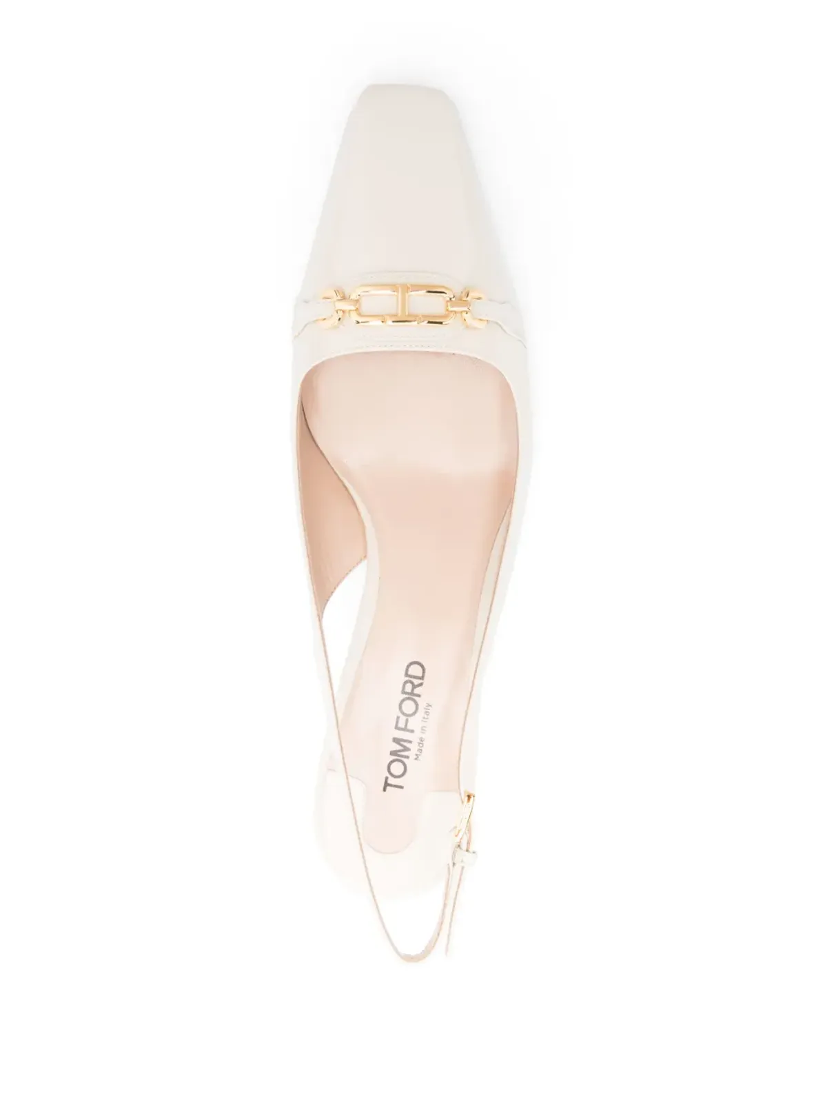 TOM FORD Whitney スリングバックパンプス - ニュートラルカラー - 画像4