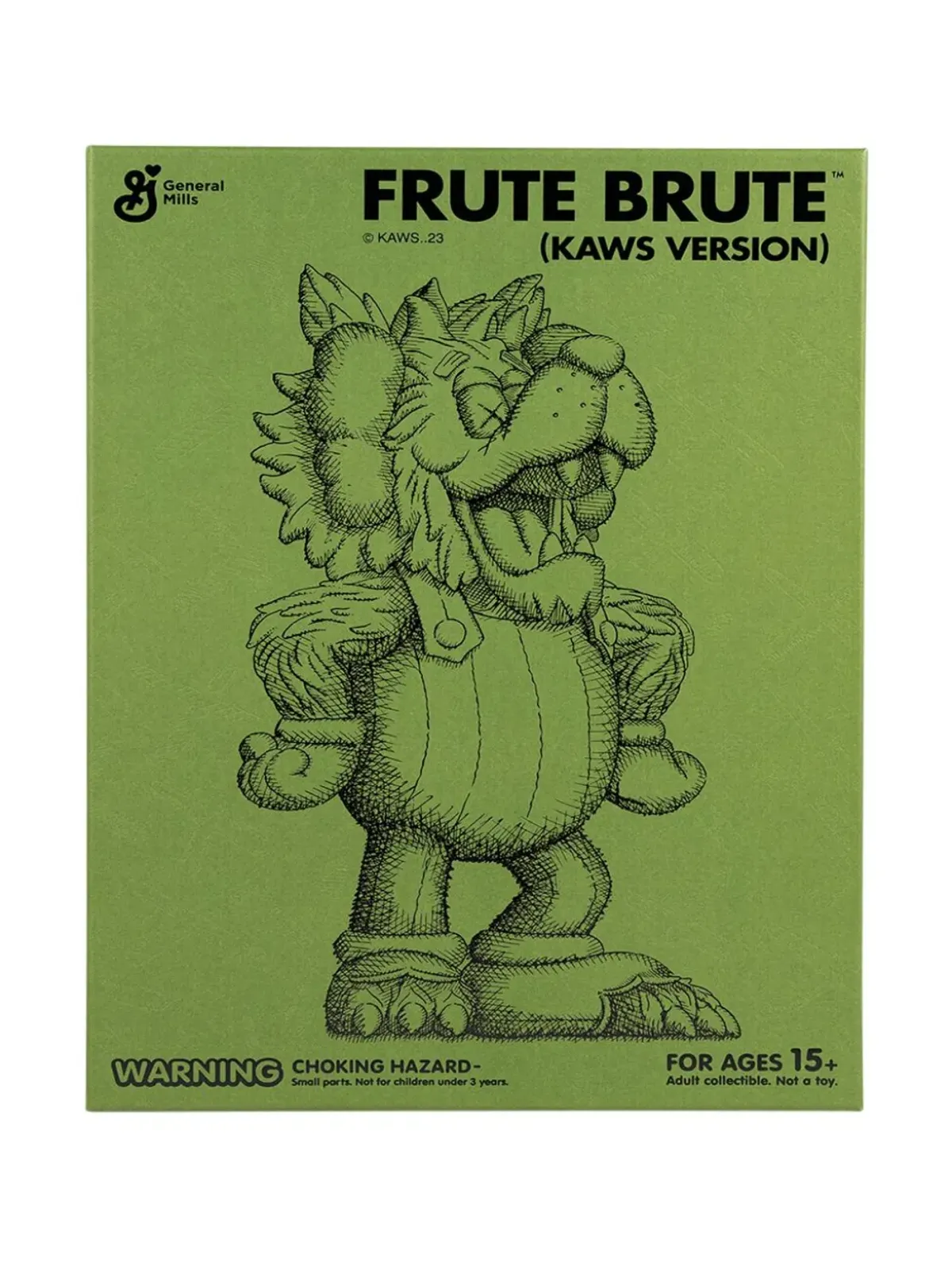 KAWS シリアルモンスターズ Frute Brute フィギュア（ブラウン） - 画像4