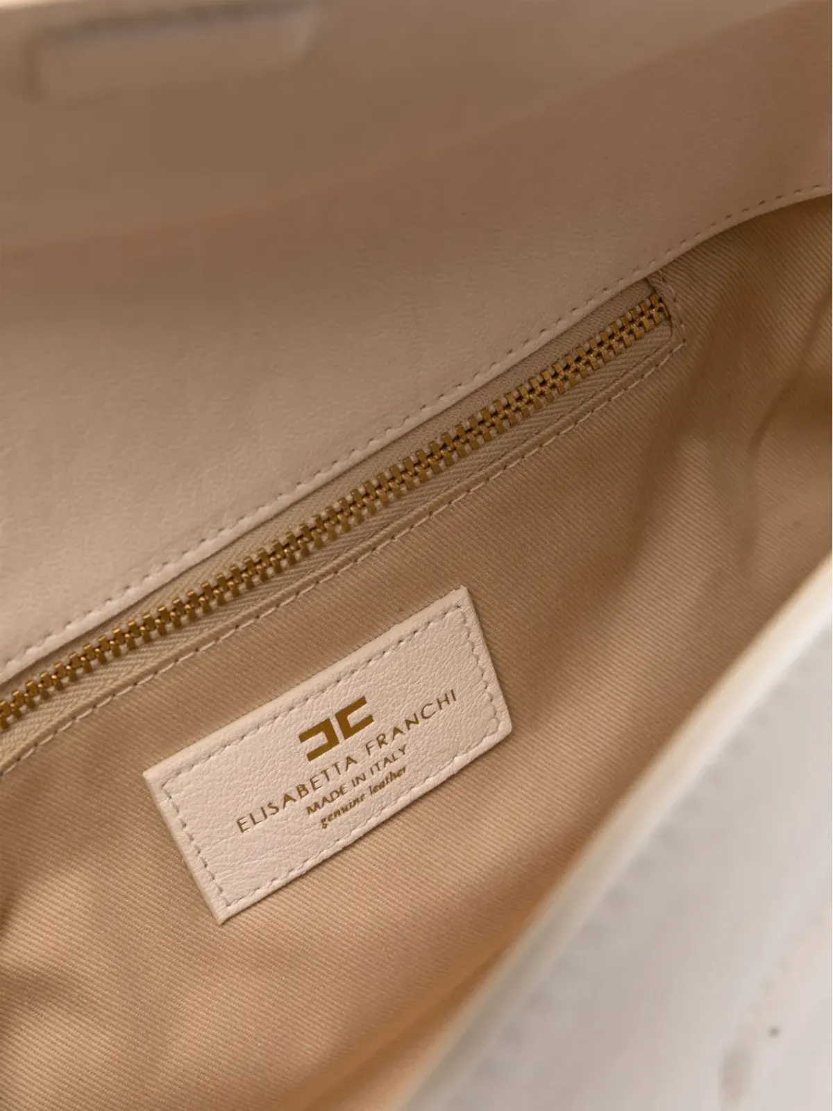 Elisabetta Franchi 小型 Souple ショルダーバッグ - ニュートラルカラー - 画像5