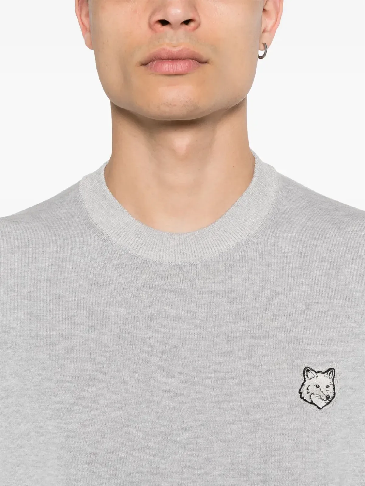 Maison Kitsuné フォックスモチーフ ニットジャンパー - 画像5