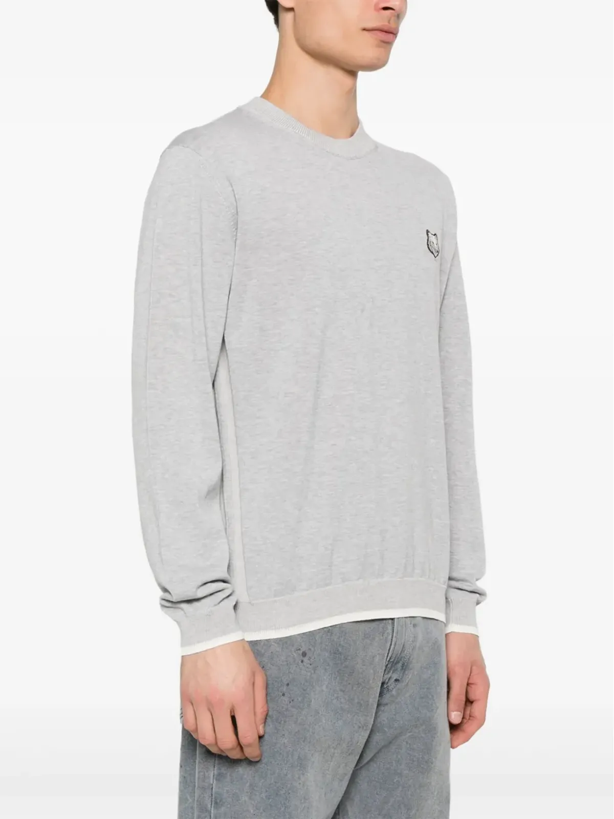 Maison Kitsuné フォックスモチーフ ニットジャンパー - 画像3