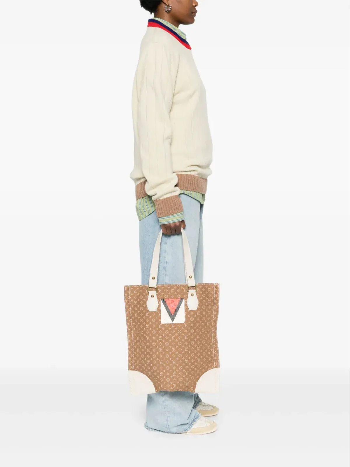 Louis Vuitton ビンテージ 2005 ミニ リン・モノグラム キャンバス トートバッグ - 画像2