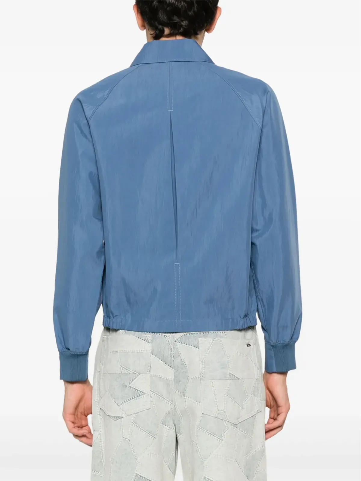 Maison Kitsuné フローティング・フラワー・パッチ ボンバー ジャケット - ブルー - 画像4