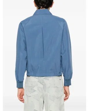 Maison Kitsuné フローティング・フラワー・パッチ ボンバー ジャケット - ブルー - サムネイル4