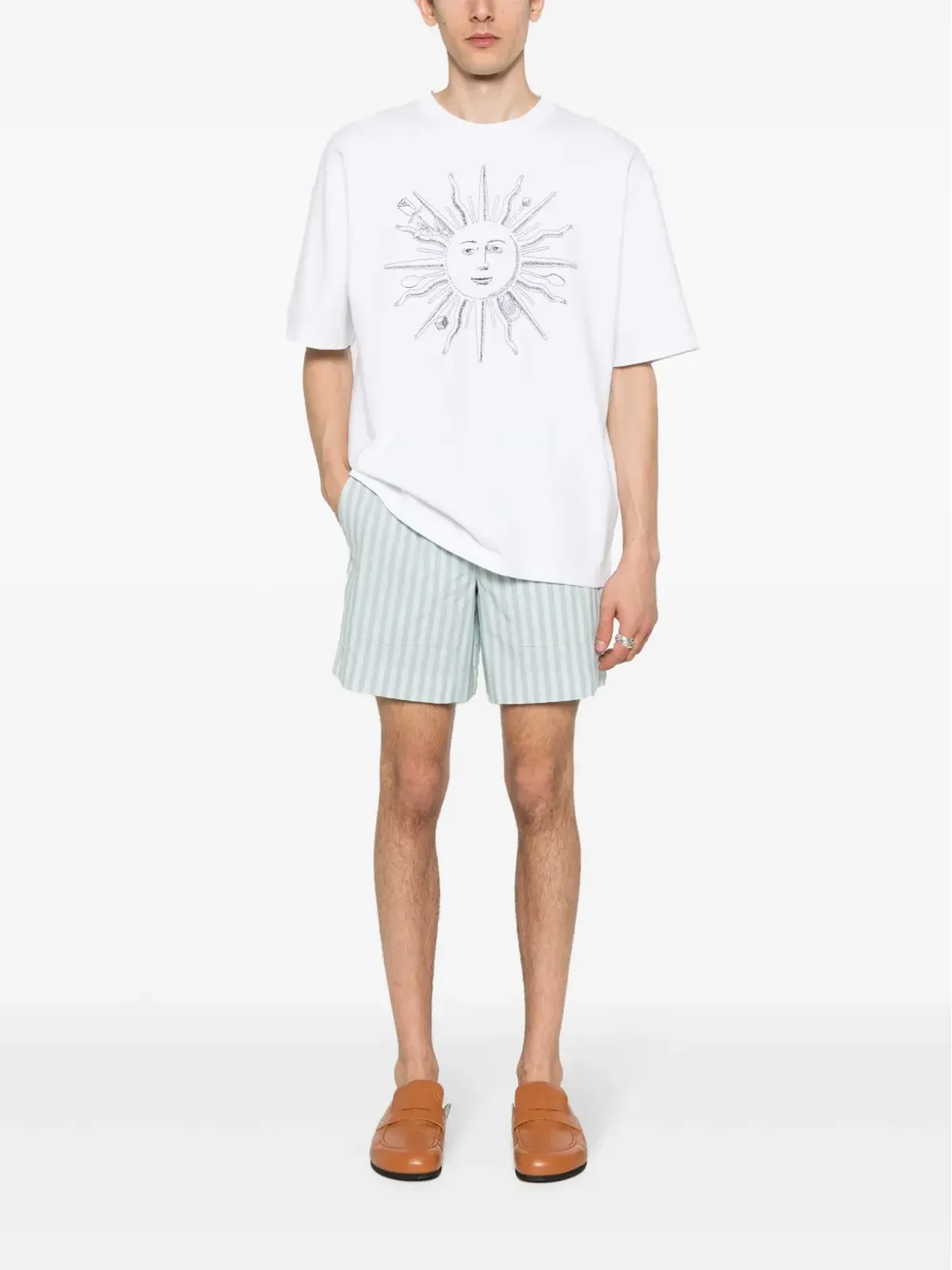 Maison Kitsuné カジュアル ボードショーツ ブルー - 画像2