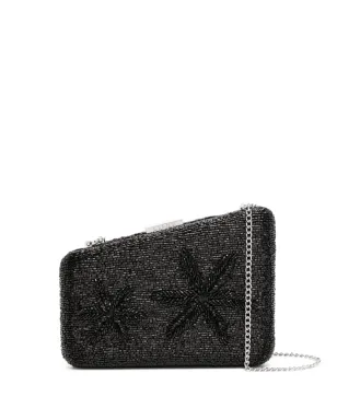 STAUD Carmella ビーズ刺繍クラッチバッグ - ブラック - サムネイル1