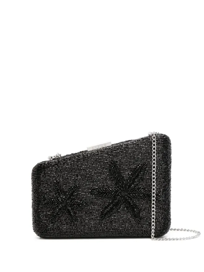 STAUD STAUD Carmella ビーズ刺繍クラッチバッグ - ブラックの商品画像