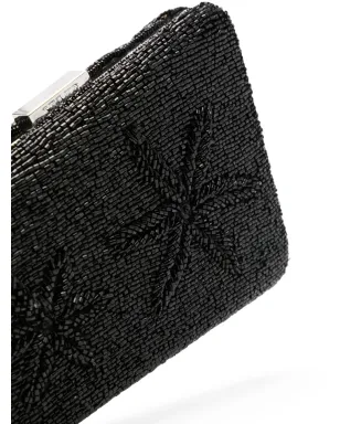 STAUD Carmella ビーズ刺繍クラッチバッグ - ブラック - サムネイル3