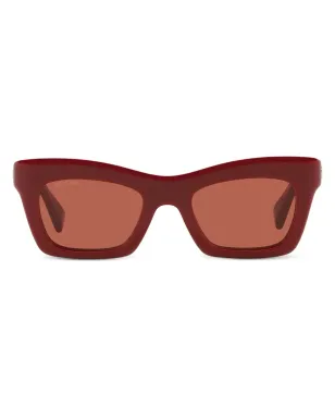 Gucci Eyewear スクリプトサングラス - サムネイル1