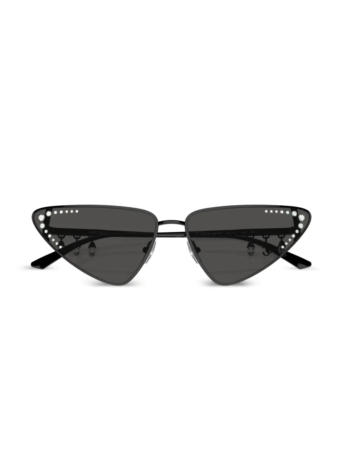 Jimmy Choo Eyewear クリスタルサングラス - 画像5