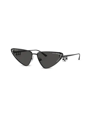 Jimmy Choo Eyewear クリスタルサングラス - サムネイル2
