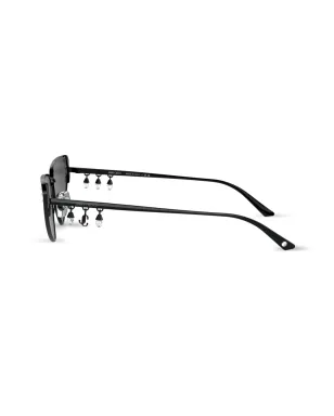 Jimmy Choo Eyewear クリスタルサングラス - サムネイル3