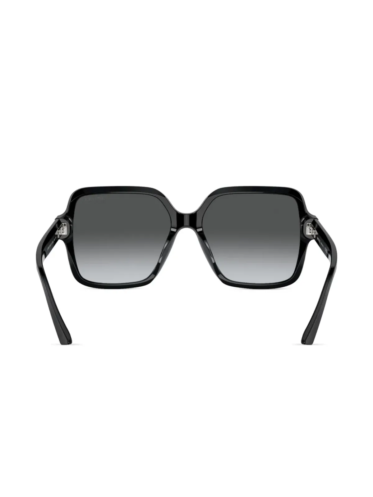 Jimmy Choo Eyewear グリッター装飾スクエアフレームサングラス - 画像4